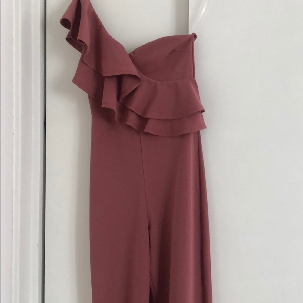 Off the Shoulder Jumpsuit